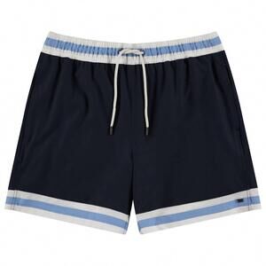 NEW HARMONQLO boys' nizuc swim short in navy/blue trim